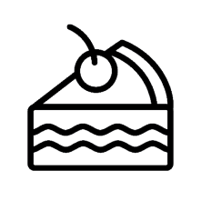 Tortenstück-Icon