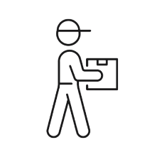 Lagermitarbeiter-Icon