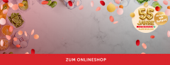 Sujet zu 55 Jahre INTERSPAR mit der Aufschrift "55 Jahre INTERSPAR. ALLES DA DA DA! Wir feiern, Sie sparen!"