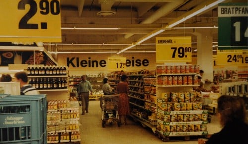 INTERSPAR Linz Industriezeile in den 90er Jahren
