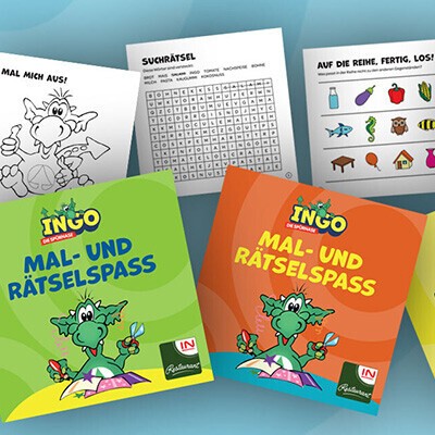 INGO Mahl- und Rätselspaßhefte