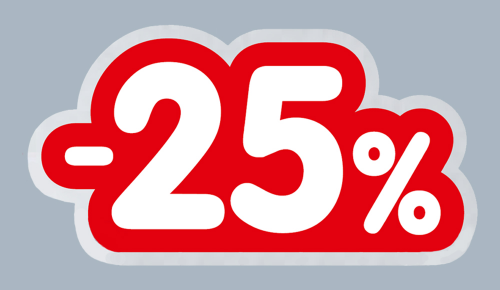 -25%-Icon von INTERSPAR