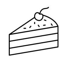 Tortenstück-Icon
