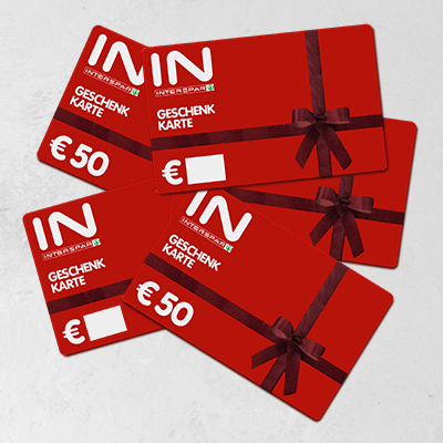 Geschenkkarten bei INTERSPAR