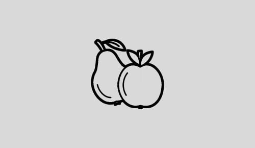 Apfel und Birne-Icon
