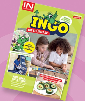 Abbildung des Titels des INGO Frühlingsmagazins