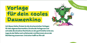 Vorlage für dein cooles Daumenkino