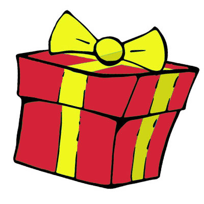 Grafik eines Geburtstagsgeschenks