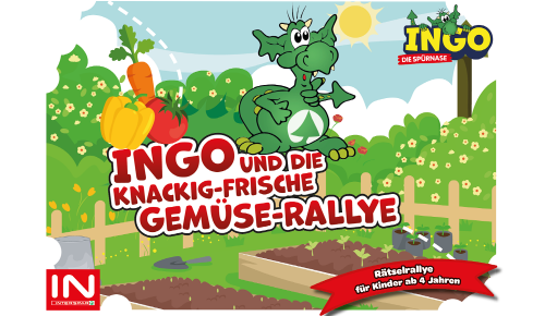 INGOs Rätselrallye: INGO und die knackig-frische Gemüse-Rallye
