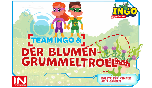 INGOs Rätselrallye: Team INGO und der Blumen-Grummeltroll