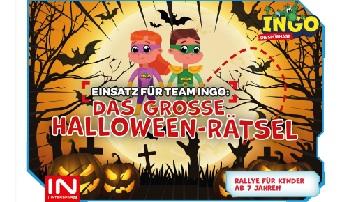 INGOs Rätselrallye: Das große Halloween-Rätsel