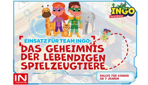 INGOs Rätselrallye: Einsatz für Team INGO - Das Geheimnis der lebendigen Spielzeugtiere