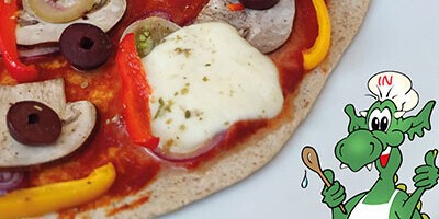 Rezept zum Selbermachen: Blitzpizza