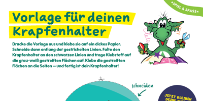 Vorlage zum Bauen eines Krapfenhalters
