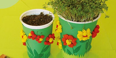 Anleitung zum Basteln eines Kräutergartens