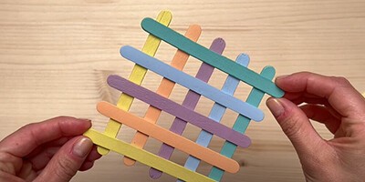 Anleitung zum Basteln eines Glas-Untersetzers