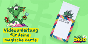 Videoanleitung zum Basteln einer magischen Karte