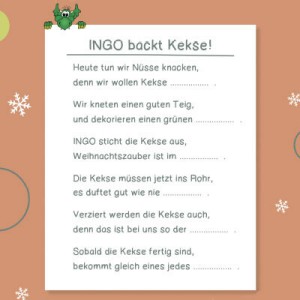 INGO Weihnachtsrätsel: Adventgedicht zum Ausfüllen fehlender Reim-Wörter 