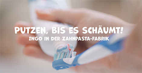 Video-Thumbnail zum INGO-Video "Putzen bis es schäumt"
