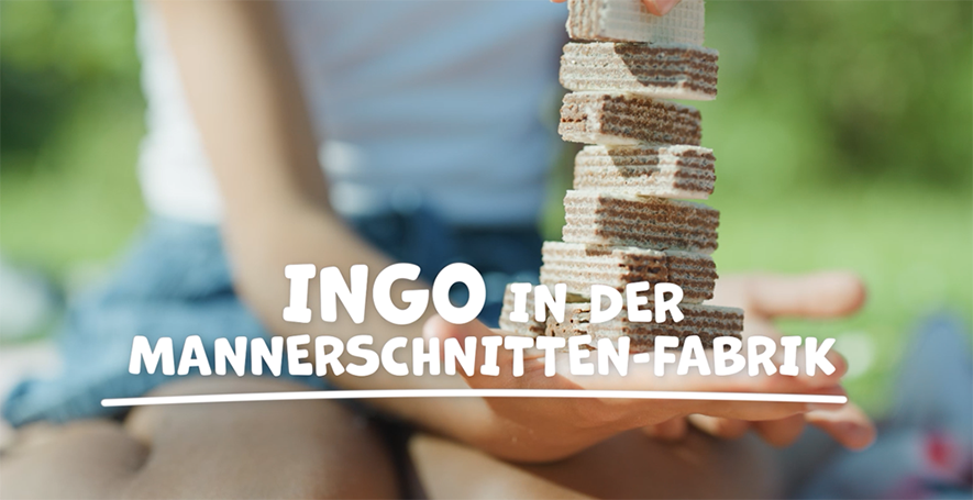 Video-Thumbnail zum INGO-Video "INGO in der Mannerschnittenfabrik"