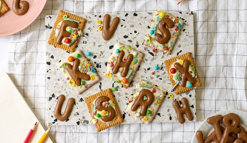 SPAR Mahlzeit! Bunte Buchstabenkekse