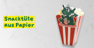 Abbildung der Snacktüte mit Popcorn