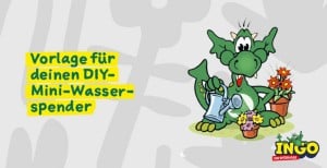 INGO Vorlage für deinen DIY-Wasserspender 