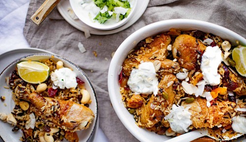 SPAR Mahlzeit! Chicken-Biryani mit Raita