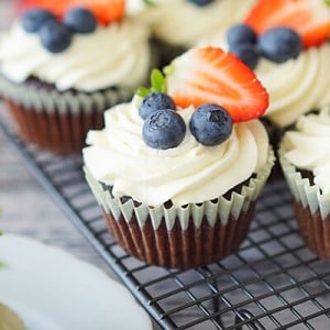 Sallys Früchte-Cupcakes