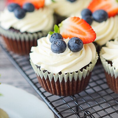 Sallys Früchte-Cupcakes