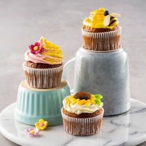 Sallys Cupcakes mit Muffinteig
