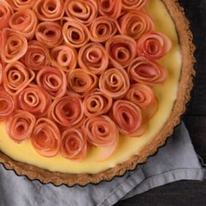 Sallys Apfel-Rosen-Tarte