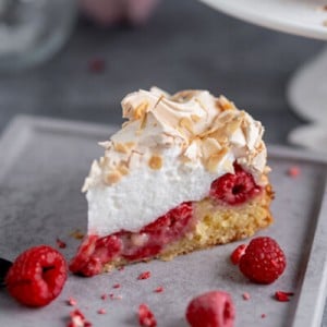 Sallys Himbeerkuchen mit Baiserhaube
