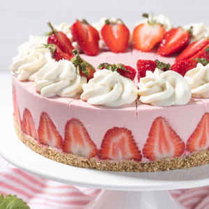Sallys Erdbeer-Cheesecake