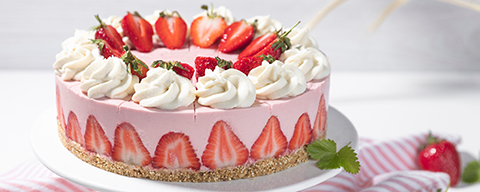 Sallys Erdbeer-Cheesecake