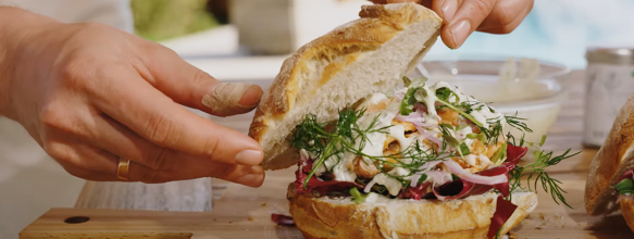 Didi Maiers Pulled Salomon Burger