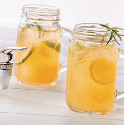 Didi Maiers Pfirsich-Rosmarin-Limonade