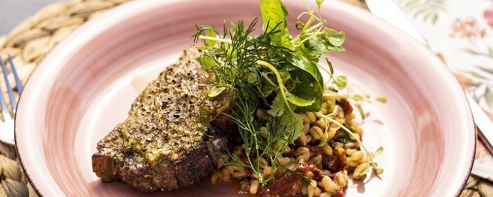 Didi Maiers Lammkeulensteak