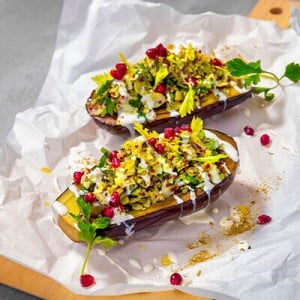 Didi Maiers überbackene Ofenaubergine