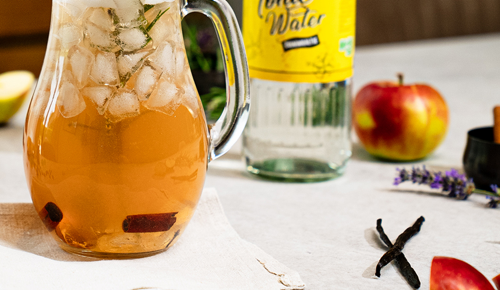Didi Maiers selbstgemachter Shrub in einem Glas