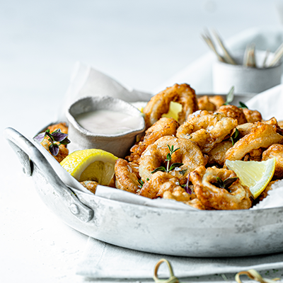 Calamari Fritti mit Knoblauch-Mayonnaise | SPAR Mahlzeit!