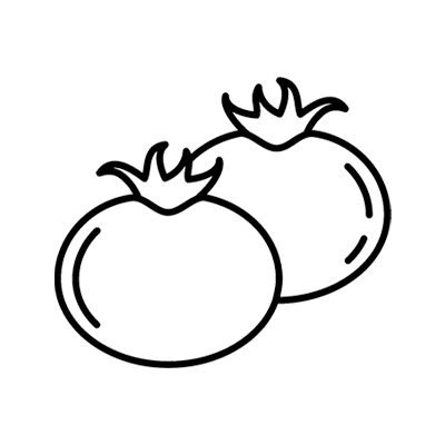 Zwei Tomaten-Icon