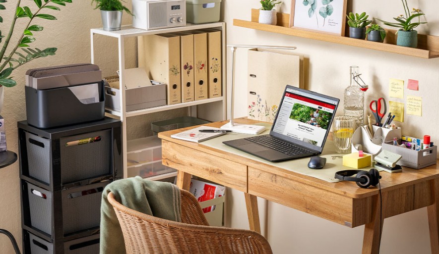 Ein ordentliches Home Office