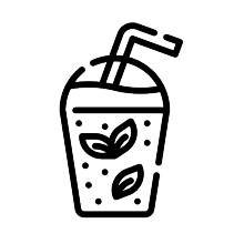 Ein Icon, der für ein Rezept steht