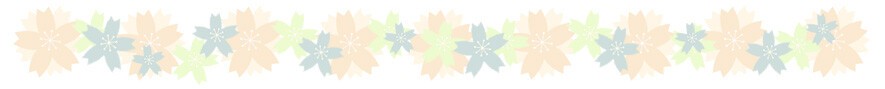 Eine hintergrundgrafik mit pastellfarbenen Blumen