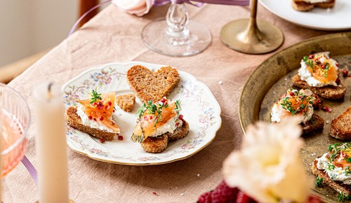 SPAR Mahlzeit! Crostini mit Graved Lachs