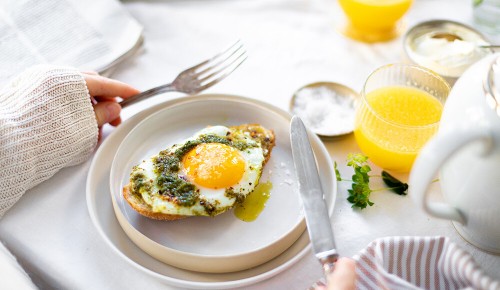 SPAR Mahlzeit! Pesto Eggs