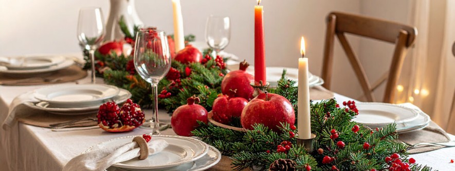 Ideen für die Weihnachts-Tischdeko