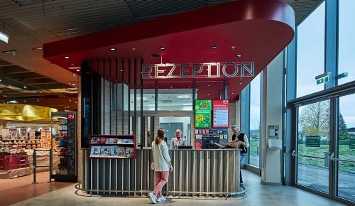 Rezeption eines INTERSPAR Hypermarktes