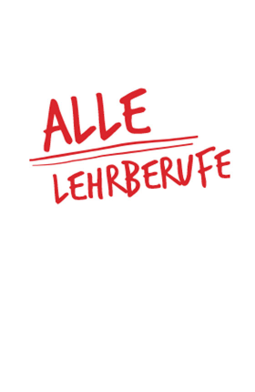 Sujet mit der Aufschrift: "Alle Lehrberufe"
